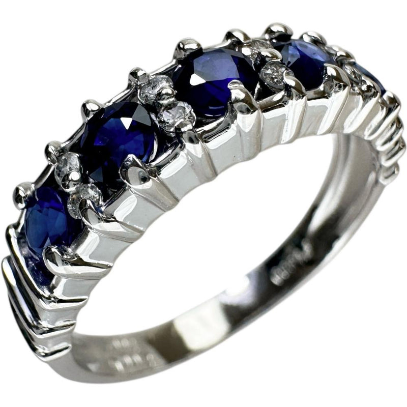 12.5号 サファイア 計0.94ct ダイヤモンド 計0.08ct リング・指輪 Pt900プラチナ 4.8g レディース
【中古】【真子質店】【NN】




【DKMa】