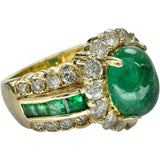 10.5号 中央カボションエメラルド 2.11ct 他エメラルド 0.45ct ダイヤモンド 1.03ct リング・指輪 K18ゴールド 18金 9.4g レディース
【中古】【真子質店】【NN】




【IKSMa】