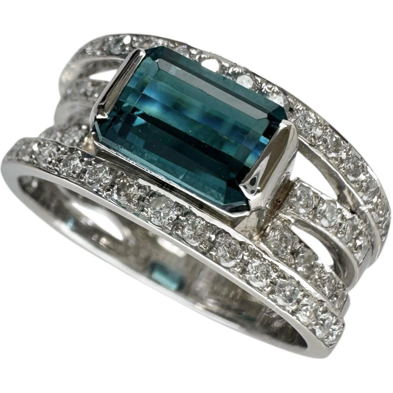 11.5号 ブルートルマリン 1.65ct ダイヤモンド 計0.57ct リング・指輪 Pt900プラチナ 9.5g レディース
【中古】【真子質店】【NN】




【SDY】