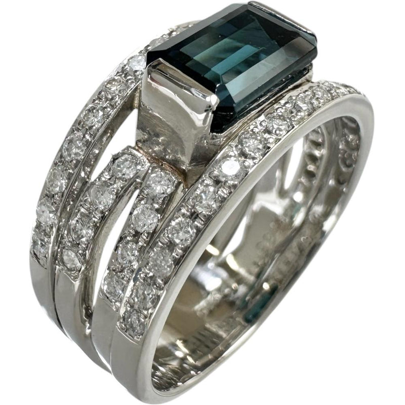 11.5号 ブルートルマリン 1.65ct ダイヤモンド 計0.57ct リング・指輪 Pt900プラチナ 9.5g レディース
【中古】【真子質店】【NN】




【SDY】