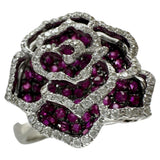 18号 薔薇/バラモチーフ ルビー 0.9ct ダイヤモンド 0.35ct リング・指輪 K18WGホワイトゴールド 18金 7.0g レディース
【中古】【真子質店】【NN】




【ITDMa】