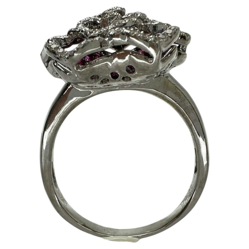 18号 薔薇/バラモチーフ ルビー 0.9ct ダイヤモンド 0.35ct リング・指輪 K18WGホワイトゴールド 18金 7.0g レディース
【中古】【真子質店】【NN】




【ITDMa】