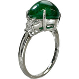 20号 カボションエメラルド 8.04ct ダイヤモンド 0.36ct リング・指輪 Pt900プラチナ 8.4g レディース
【中古】【真子質店】【NN】




【IKSMa】