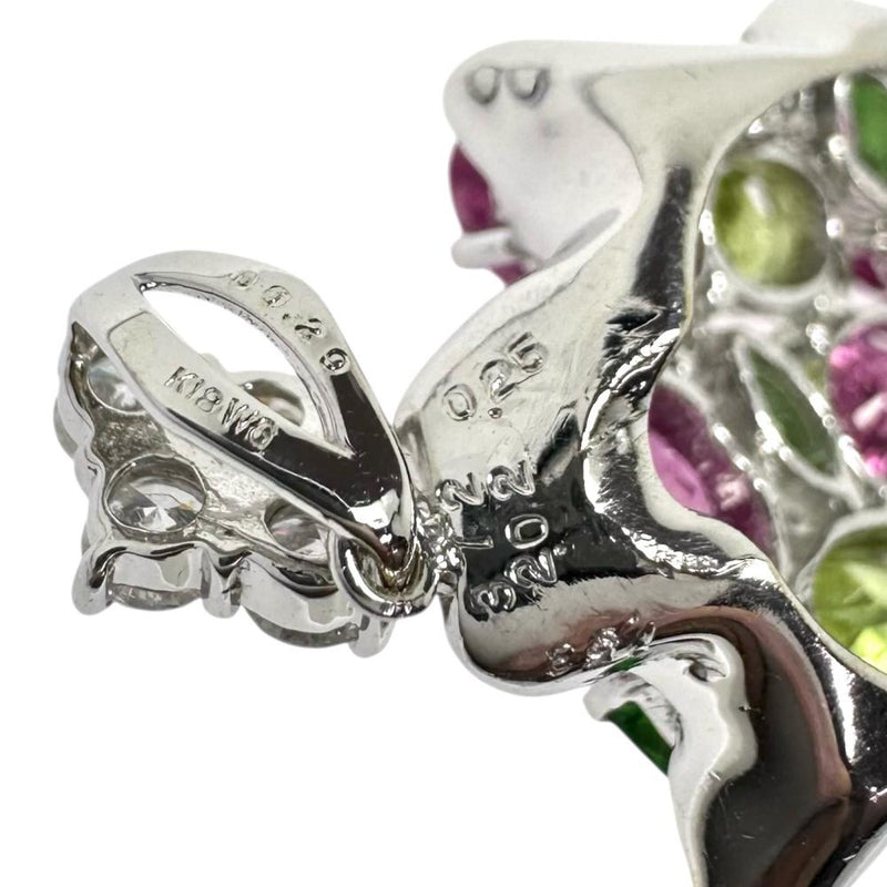 ピンクトルマリン/グリーンガーネット/ペリドット ダイヤモンド 計0.29ct ペンダントトップ K18WGホワイトゴールド 18金 11.5g レディース
【中古】【真子質店】【NN】




【IYSD】