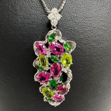 ピンクトルマリン/グリーンガーネット/ペリドット ダイヤモンド 計0.29ct ペンダントトップ K18WGホワイトゴールド 18金 11.5g レディース
【中古】【真子質店】【NN】




【IYSD】