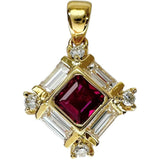 ルビー 0.35ct ダイヤモンド 0.51ct ペンダントトップ K18ゴールド 18金 2.2g レディース
【中古】【真子質店】【NN】




【MoMiMa】