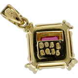 ルビー 0.35ct ダイヤモンド 0.51ct ペンダントトップ K18ゴールド 18金 2.2g レディース
【中古】【真子質店】【NN】




【MoMiMa】