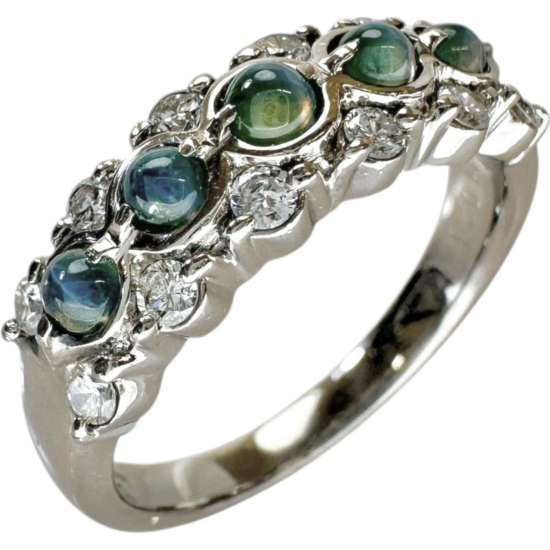 10号 アレキサンドライトキャッツアイ 計0.41ct ダイヤモンド 計0.26ct リング・指輪 Pt900プラチナ 6.4g レディース
【中古】【真子質店】【NN】




【YIY】