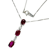 ルビー 0.65/0.68/0.79ct ダイヤモンド 0.15ct ネックレス Pt900プラチナ/Pt850プラチナ 4.6g 40cm レディース
【中古】【真子質店】【NN】




【IIxx】