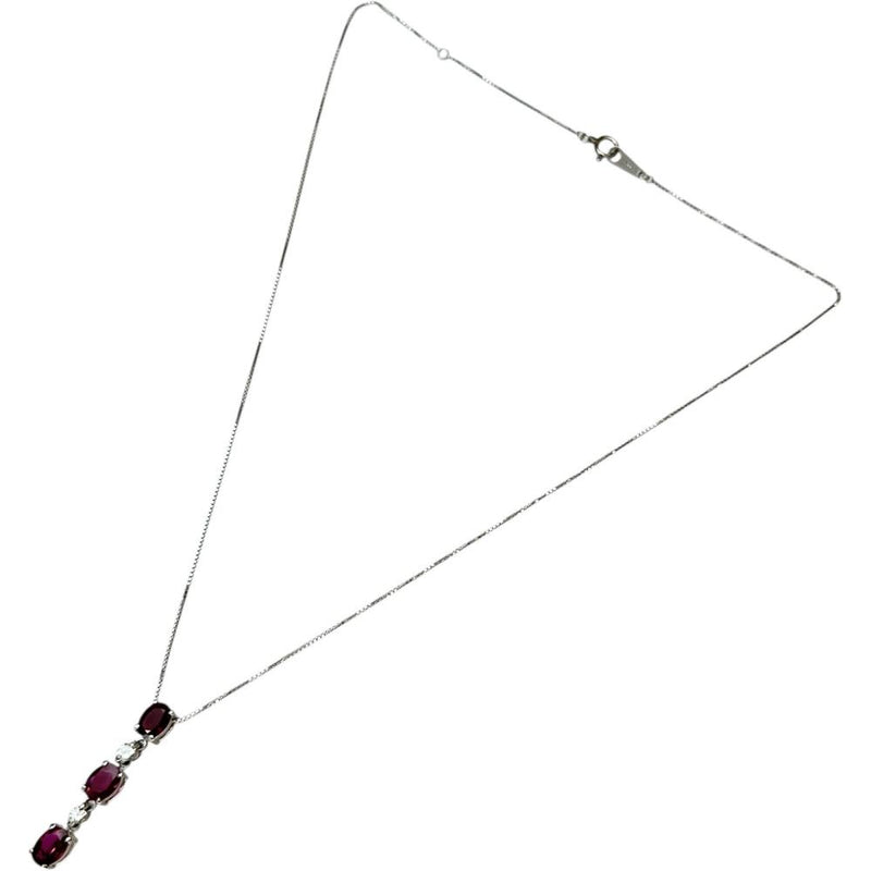 ルビー 0.65/0.68/0.79ct ダイヤモンド 0.15ct ネックレス Pt900プラチナ/Pt850プラチナ 4.6g 40cm レディース
【中古】【真子質店】【NN】




【IIxx】