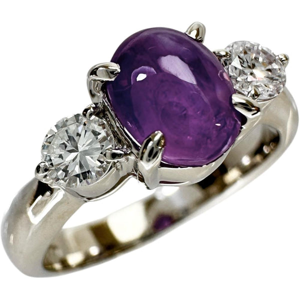 11号 パープルスターサファイア 1.51ct ダイヤモンド 0.28ct リング・指輪 Pt900プラチナ 5.3g レディース
【中古】【真子質店】【NN】




【YSMa】