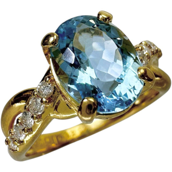 7号 アクアマリン 1.663ct ダイヤモンド 0.14ct リング・指輪 K18ゴールド 18金 3.3g レディース
【中古】【真子質店】【NN】




【YMiT】