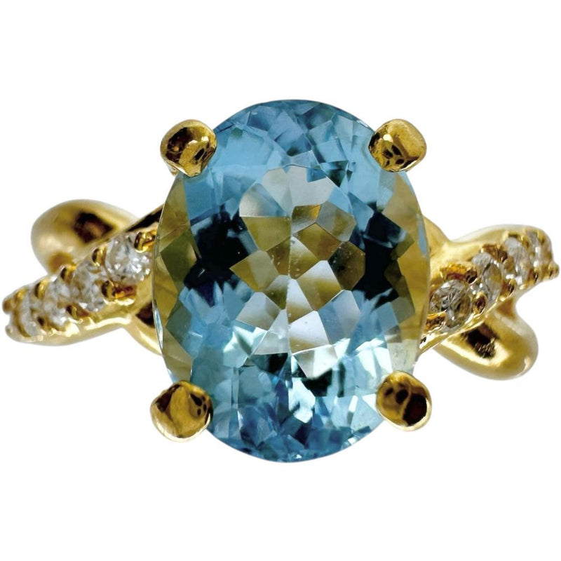 7号 アクアマリン 1.663ct ダイヤモンド 0.14ct リング・指輪 K18ゴールド 18金 3.3g レディース
【中古】【真子質店】【NN】




【YMiT】