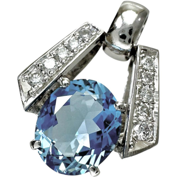 サンタマリアカラーアクアマリン 1.81ct ダイヤモンド 0.17ct ペンダントトップ Pt900プラチナ 5.2g レディース
【中古】【真子質店】【NN】




【KKx】