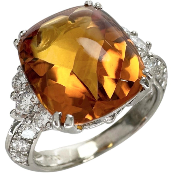 10号 シトリン 5.79ct ダイヤモンド 0.68ct リング・指輪 Pt900プラチナ 7.7g レディース
【中古】【真子質店】【NN】




【MiTMo】