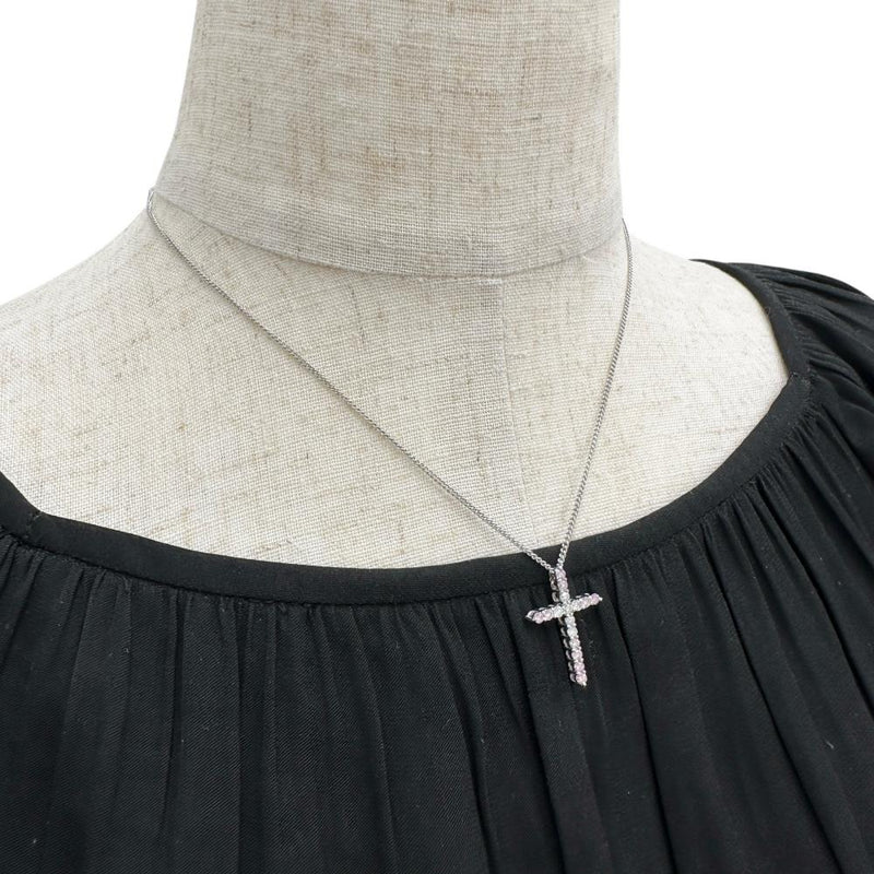 十字架/クロスデザイン ピンクダイヤモンド 0.31ct ダイヤモンド 0.18ct ペンダントトップ K18WGホワイトゴールド 18金 1.9g レディース
【中古】【真子質店】【NN】




【YYx】