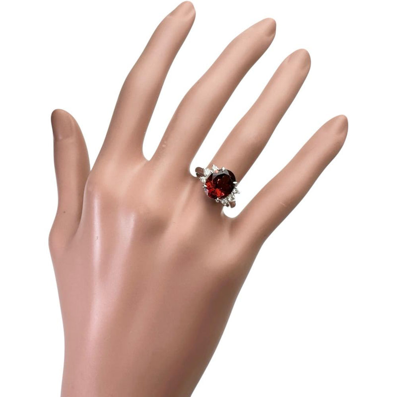 11号 ガーネット 3.90ct ダイヤモンド 0.24ct リング・指輪 K18WGホワイトゴールド 18金 5.4g レディース
【中古】【真子質店】【NN】




【SIMa】