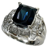 Ring size: 12.5; Indigo-blue Tourmaline 3.08ct Diamond 0.67ct Ring Pt900 Platinum 13.9g For women
【Used】【Makoto Shiten】【NN】




【IYxx】