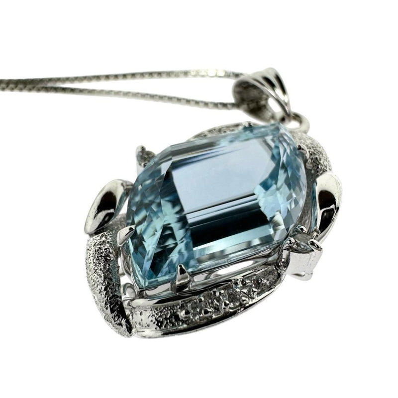 アクアマリン 11.41ct ダイヤモンド 計0.12ct ネックレス Pt900プラチナ/Pt850プラチナ 13.4g 40.5cm レディース
【中古】【真子質店】【NN】




【IMoxx】