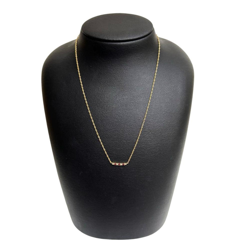 【TIFFANY&Co./ティファニー】 ルビー ダイヤモンド ネックレス K14ゴールド 14金 1.8g 40cm レディース
【中古】【真子質店】【BL】




【DTS】