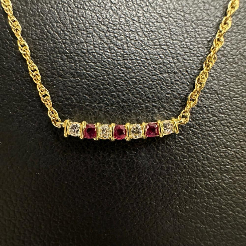 【TIFFANY&Co./ティファニー】 ルビー ダイヤモンド ネックレス K14ゴールド 14金 1.8g 40cm レディース
【中古】【真子質店】【BL】




【DTS】