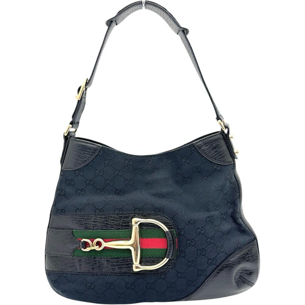 【GUCCI/グッチ】 137388 ホースビット ショルダーバッグ GGキャンバス/レザー ブラックレザー/ゴールド金具 レディース【中古】【真子質店】【BL】




【MoTMi】