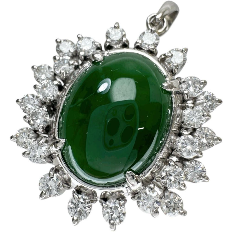 ジェダイト 7.714ct ダイヤモンド 計1.80ct ペンダントトップ Pt900プラチナ 17.6g レディース
【中古】【真子質店】【NN】




【MaMiMox】