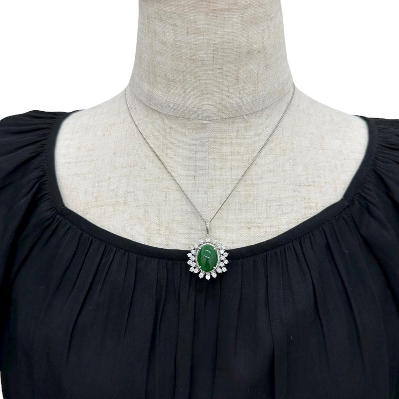 ジェダイト 7.714ct ダイヤモンド 計1.80ct ペンダントトップ Pt900プラチナ 17.6g レディース
【中古】【真子質店】【NN】




【MaMiMox】