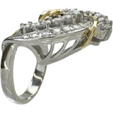 13号【MATSUZAKI/松崎　勉・憲子】 ダイヤモンド 0.79ct リング・指輪 Pt900プラチナ/K18ゴールド 18金 12.4g レディース
【中古】【真子質店】【NN】




【IDMax】