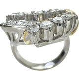 13号【MATSUZAKI/松崎　勉・憲子】 ダイヤモンド 0.79ct リング・指輪 Pt900プラチナ/K18ゴールド 18金 12.4g レディース
【中古】【真子質店】【NN】




【IDMax】