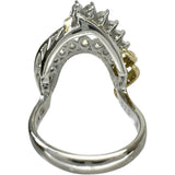 13号【MATSUZAKI/松崎　勉・憲子】 ダイヤモンド 0.79ct リング・指輪 Pt900プラチナ/K18ゴールド 18金 12.4g レディース
【中古】【真子質店】【NN】




【IDMax】