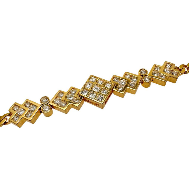 ダイヤモンド 計0.86 ct ブレスレット K18ゴールド 18金 9.1g 17.5cm レディース
【中古】【真子質店】【NN】




【IKMaMi】