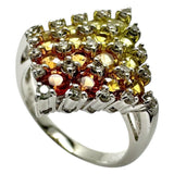 12号 マルチカラーサファイア 計1.45ct ダイヤモンド 計0.25ct リング・指輪 K18WGホワイトゴールド 18金 5.4g レディース
【中古】【真子質店】【NN】




【SxT】