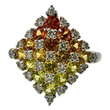 12号 マルチカラーサファイア 計1.45ct ダイヤモンド 計0.25ct リング・指輪 K18WGホワイトゴールド 18金 5.4g レディース
【中古】【真子質店】【NN】




【SxT】