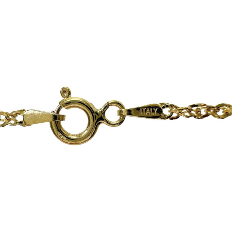 つる草風 十字架/クロスデザイン ダイヤモンド 0.10ct ネックレス K18ゴールド 18金 7.2g 46cm レディース
【中古】【真子質店】【NN】




【ITKY】