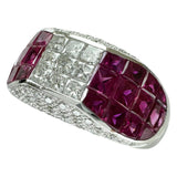 12号 ミステリーセッティング ルビー 3.52ct ダイヤモンド 0.67ct リング・指輪 K18WGホワイトゴールド 18金 7.1g レディース
【中古】【真子質店】【NN】




【IDMax】