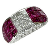 12号 ミステリーセッティング ルビー 3.52ct ダイヤモンド 0.67ct リング・指輪 K18WGホワイトゴールド 18金 7.1g レディース
【中古】【真子質店】【NN】




【IDMax】