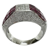 12号 ミステリーセッティング ルビー 3.52ct ダイヤモンド 0.67ct リング・指輪 K18WGホワイトゴールド 18金 7.1g レディース
【中古】【真子質店】【NN】




【IDMax】