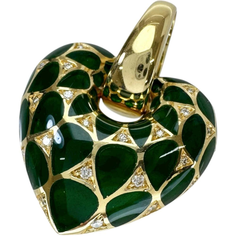 ハート イタリアンジュエリー ダイヤモンド ペンダントトップ K18ゴールド 18金/エナメル 12.5g レディース
【中古】【真子質店】【NN】




【IKxMo】