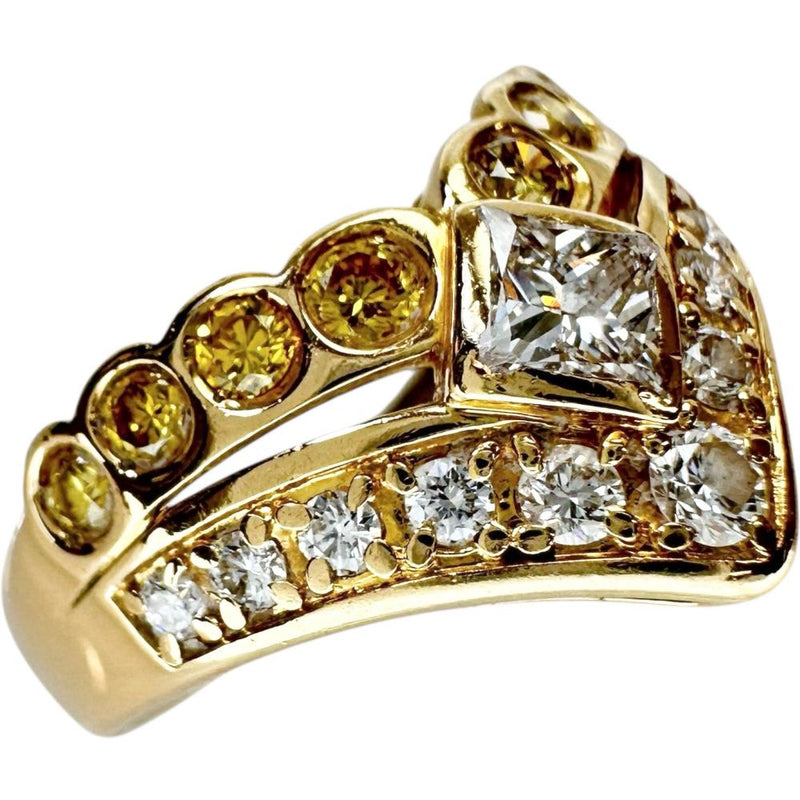 13号【POLA/ポーラ】 天然イエローダイヤモンド 0.32ct ダイヤモンド 0.57ct リング・指輪 K18ゴールド 18金 6.3g レディース
【中古】【真子質店】【NN】




【ITKY】