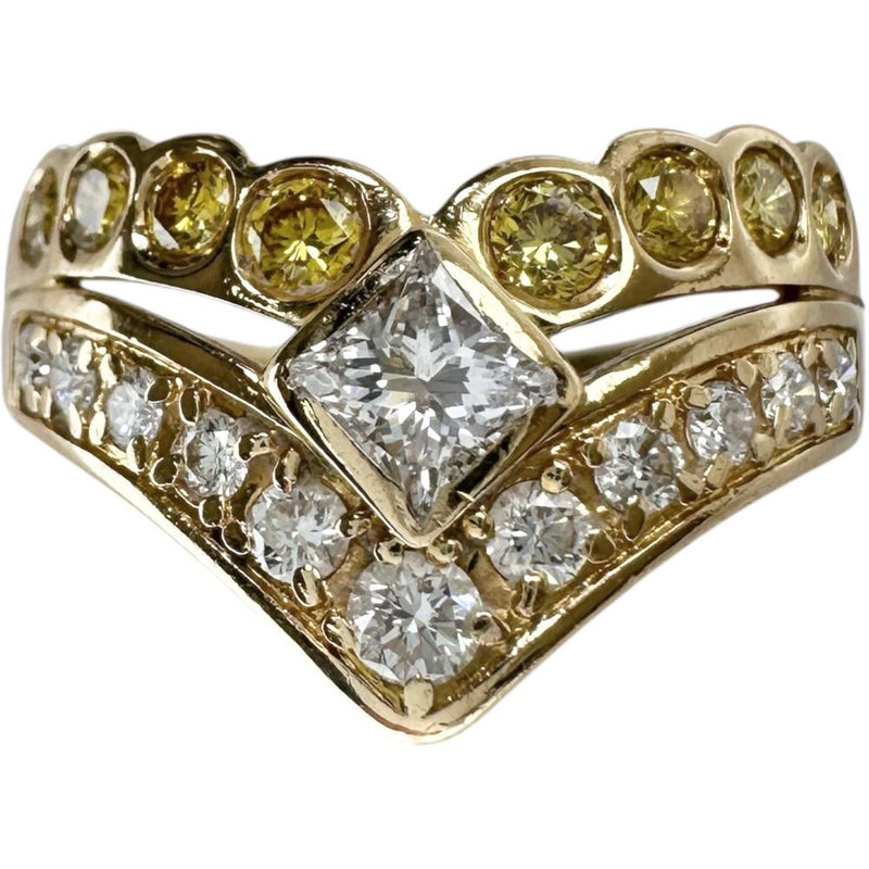 13号【POLA/ポーラ】 天然イエローダイヤモンド 0.32ct ダイヤモンド 0.57ct リング・指輪 K18ゴールド 18金 6.3g レディース
【中古】【真子質店】【NN】




【ITKY】