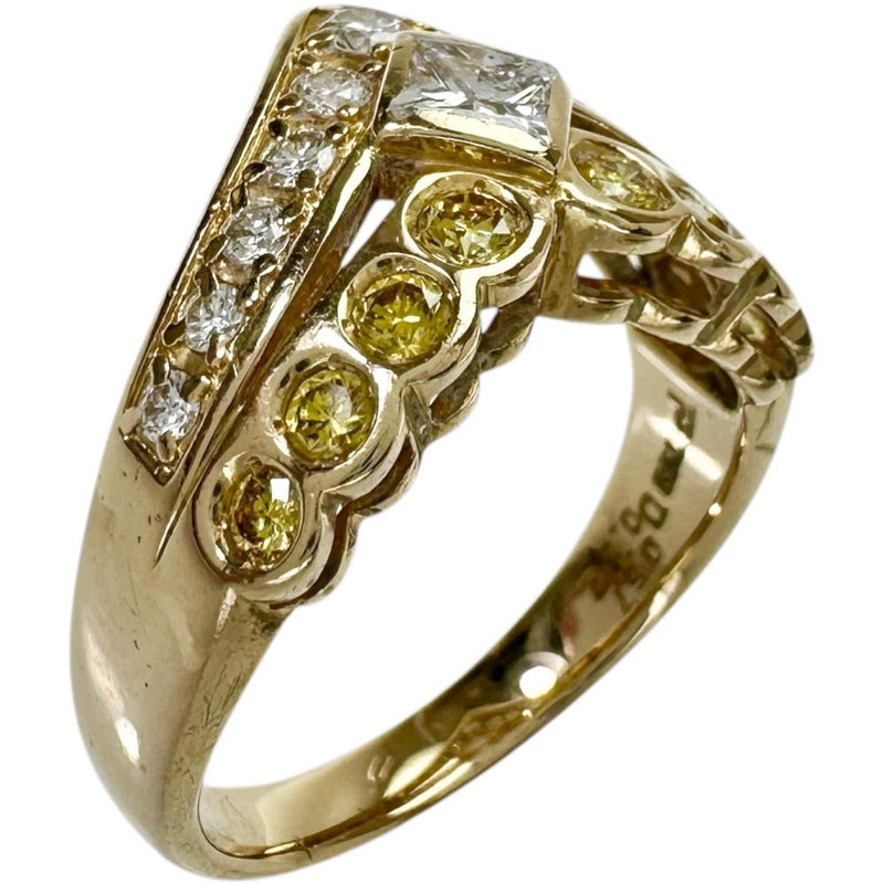 13号【POLA/ポーラ】 天然イエローダイヤモンド 0.32ct ダイヤモンド 0.57ct リング・指輪 K18ゴールド 18金 6.3g レディース
【中古】【真子質店】【NN】




【ITKY】