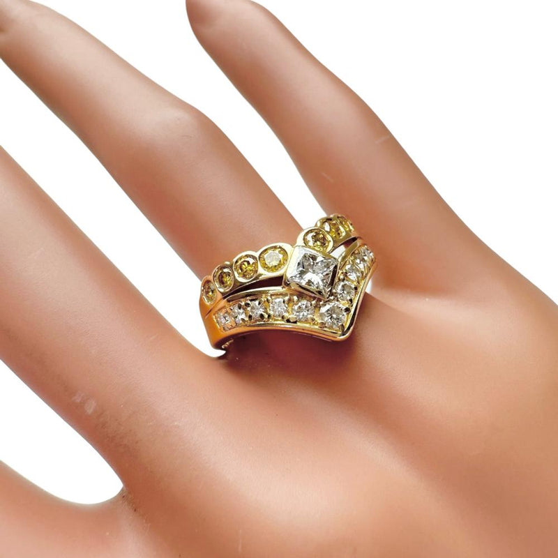 13号【POLA/ポーラ】 天然イエローダイヤモンド 0.32ct ダイヤモンド 0.57ct リング・指輪 K18ゴールド 18金 6.3g レディース
【中古】【真子質店】【NN】




【ITKY】