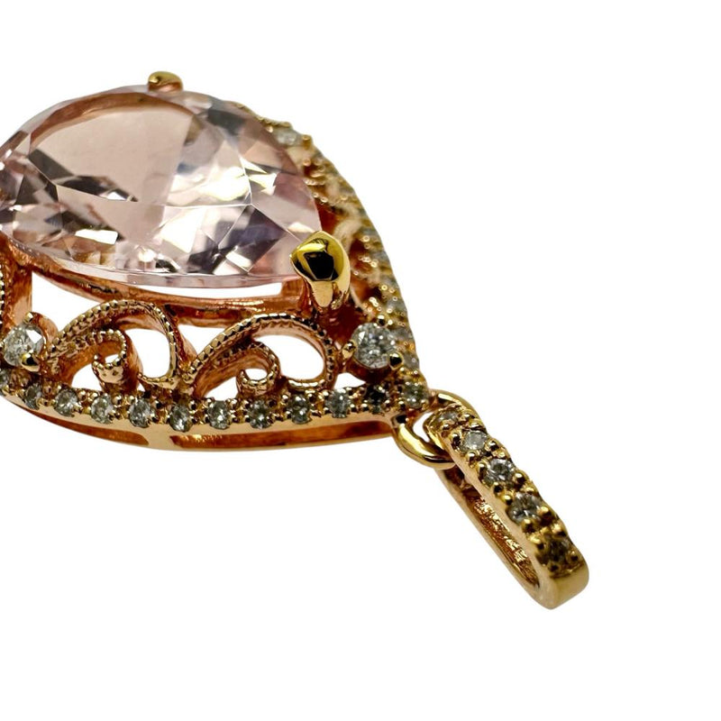 モルガナイト 4.63ct ダイヤモンド 計0.26ct ペンダントトップ K18ゴールド 18金/K18PGピンクゴールド 18金 4.9g レディース
【中古】【真子質店】【NN】




【SIMa】