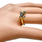 13号 黒猫モチーフ ブラックダイヤモンド 0.30ct ダイヤモンド 0.05ct リング・指輪 K18ゴールド 18金 4.5g レディース
【中古】【真子質店】【NN】




【MiMoMi】