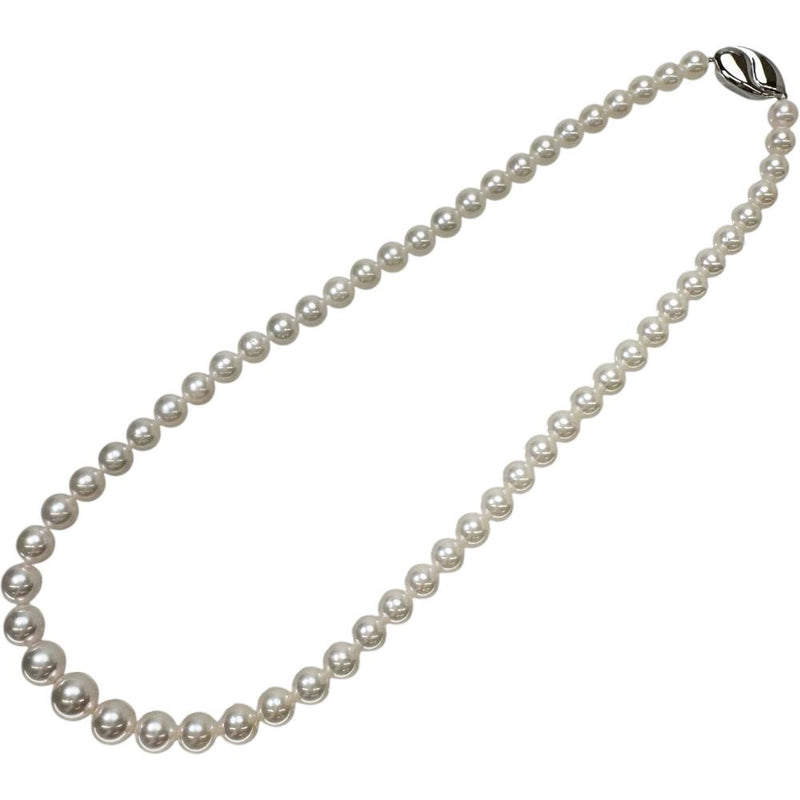アコヤパール（真珠）6.5-8.8mm ネックレス シルバー 33.3g 43cm レディース
【中古】【真子質店】【NN】




【MaMoT】