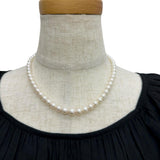 アコヤパール（真珠）6.5-8.8mm ネックレス シルバー 33.3g 43cm レディース
【中古】【真子質店】【NN】




【MaMoT】