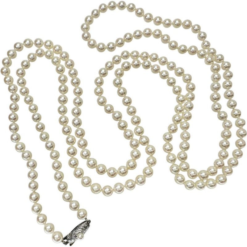 【TASAKI/タサキ】 ロング アコヤパール（真珠）6.0-6.5mm ネックレス シルバー 69.4g 130cm レディース
【中古】【真子質店】【NN】




【KMaK】