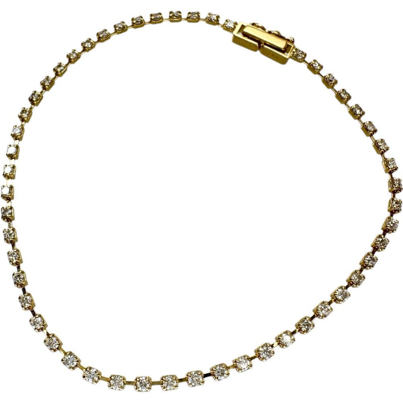 ダイヤモンド 1.8ct ブレスレット K18ゴールド 18金 3.5g 17.5cm レディース
【中古】【真子質店】【NN】




【MiMoMi】