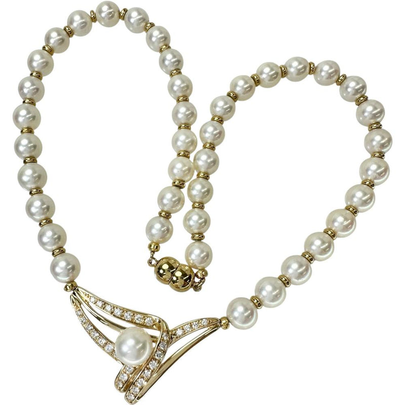 【POLA/ポーラ】 アコヤパール（真珠）6.8-8.3mm ダイヤモンド 0.59ct ネックレス K18ゴールド 18金 33.3g 39cm レディース
【中古】【真子質店】【NN】




【IMiKx】